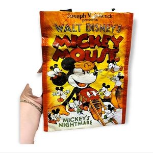 RARE Disney Store 2011 tote bag Mickey's Nightmare